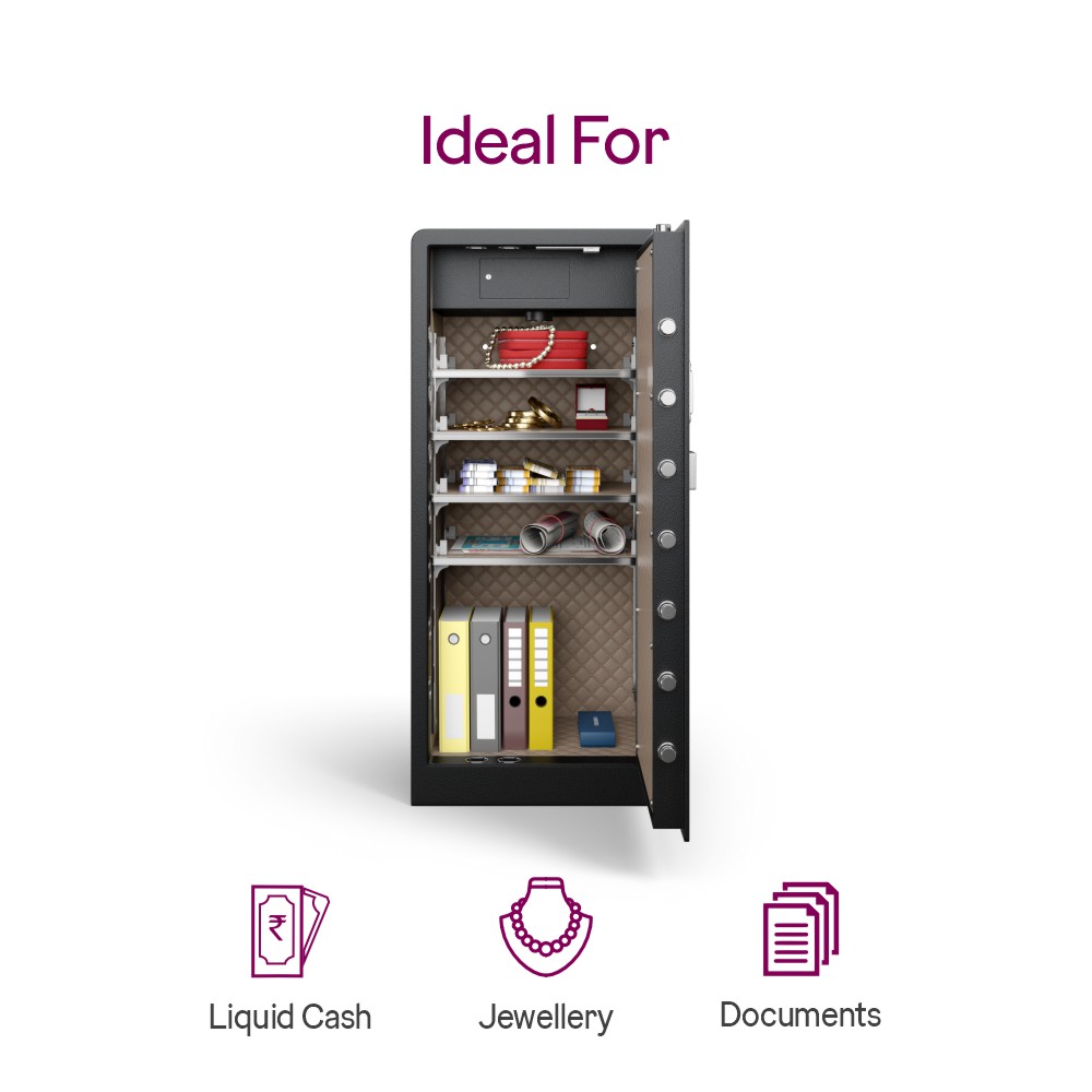 Godrej NX Advanced 560 L Digi + Bio+Mechanical Home Locker